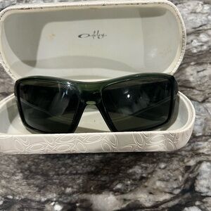 Oakley Green Sporty Sunglasses